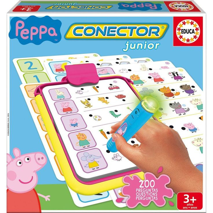 Jeu Éducatif Conector : Peppa Pig – Taille : Taille Unique à Jeux Peppa Pig Gratuit