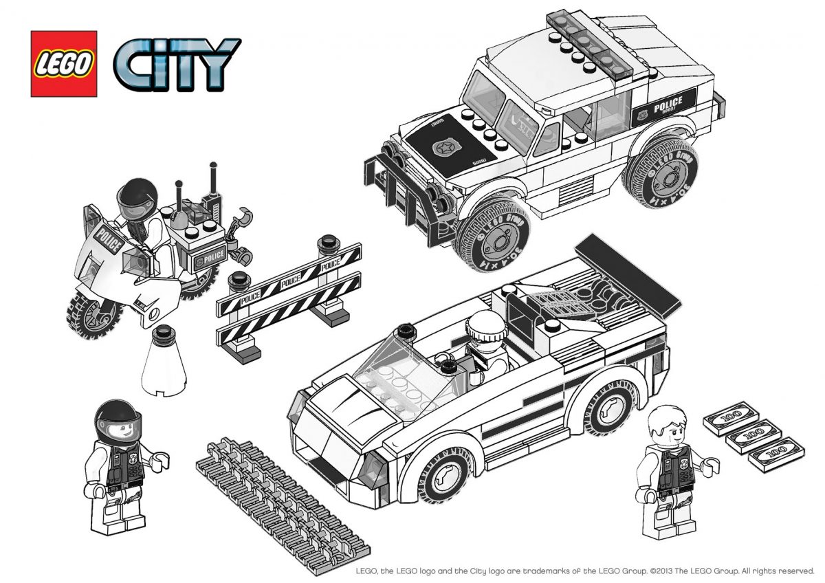 48 Dessins De Coloriage Lego City À Imprimer dedans Dessin Animé Lego