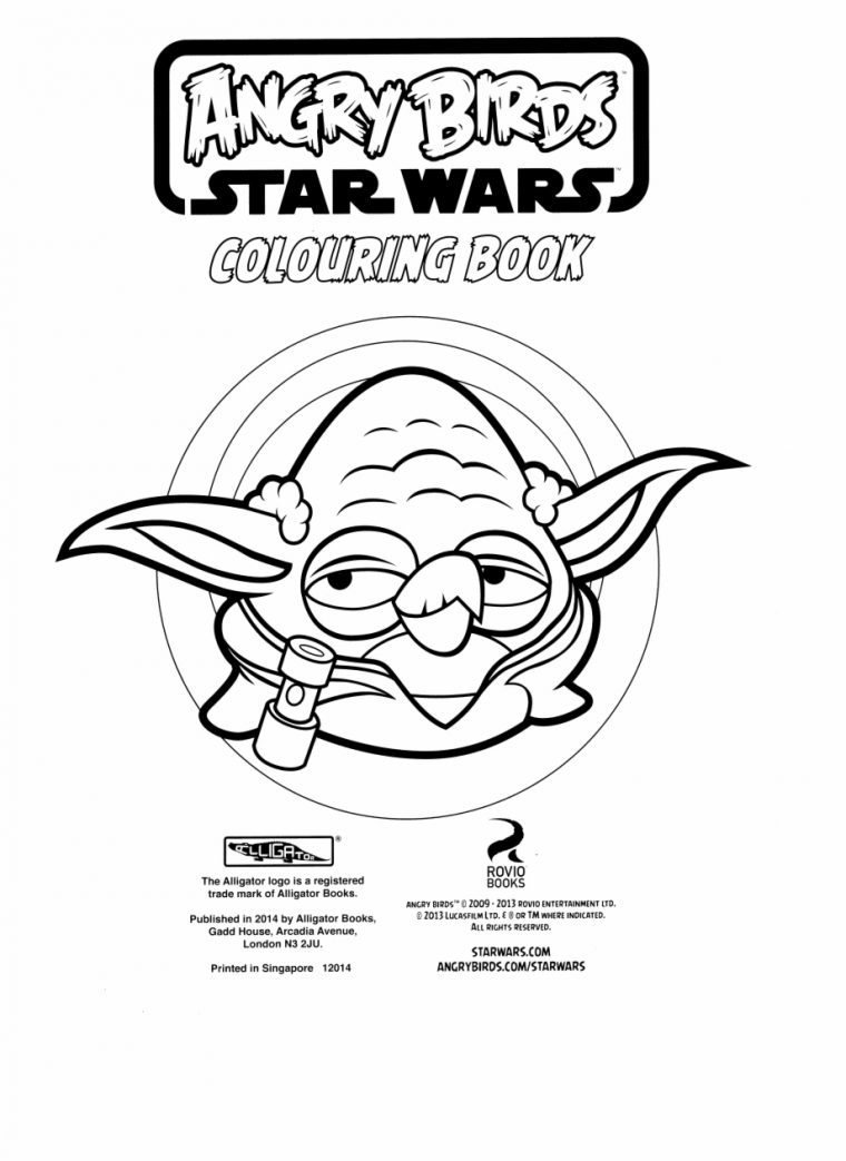 angry birds star wars coloring pages