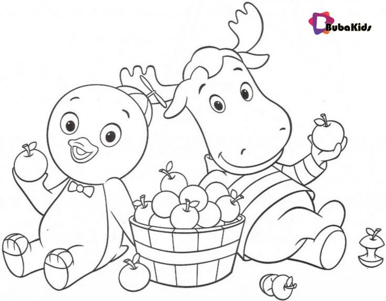 the backyardigans coloring pages