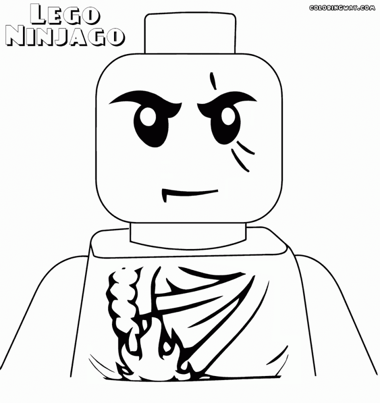 ninjago coloring pages cole