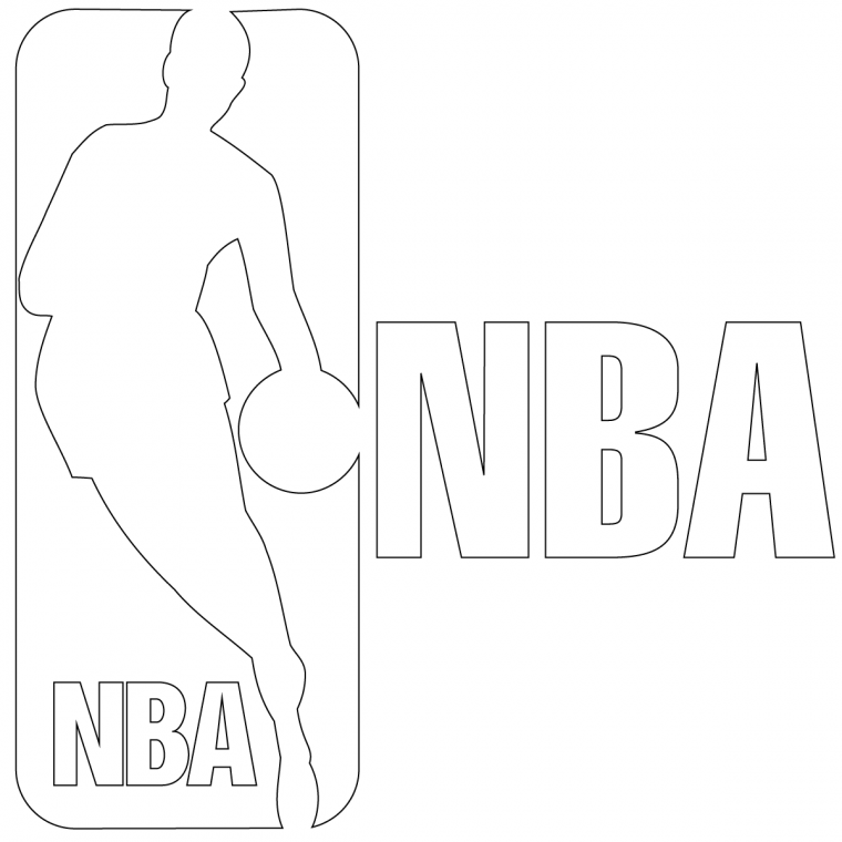 nba team logo coloring pages