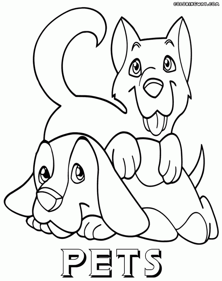 super pets coloring pages