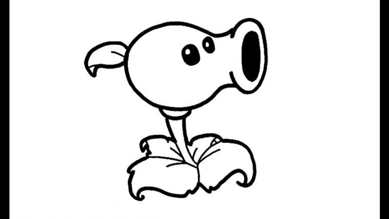 peashooter coloring pages