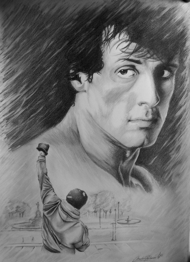 rocky balboa coloring pages