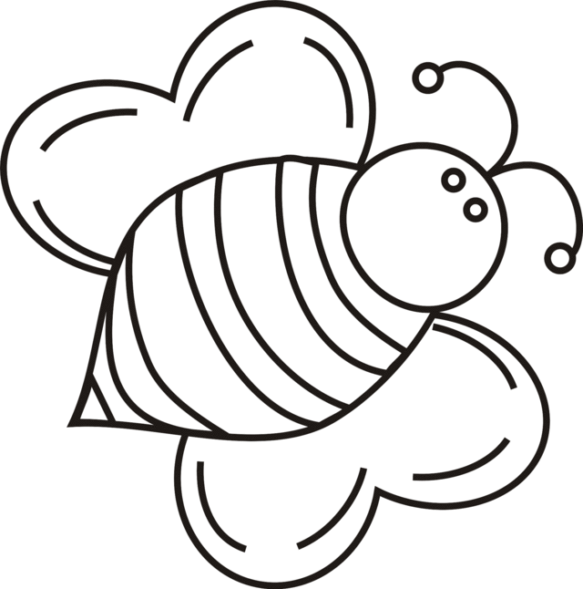 bumblebee printable coloring pages