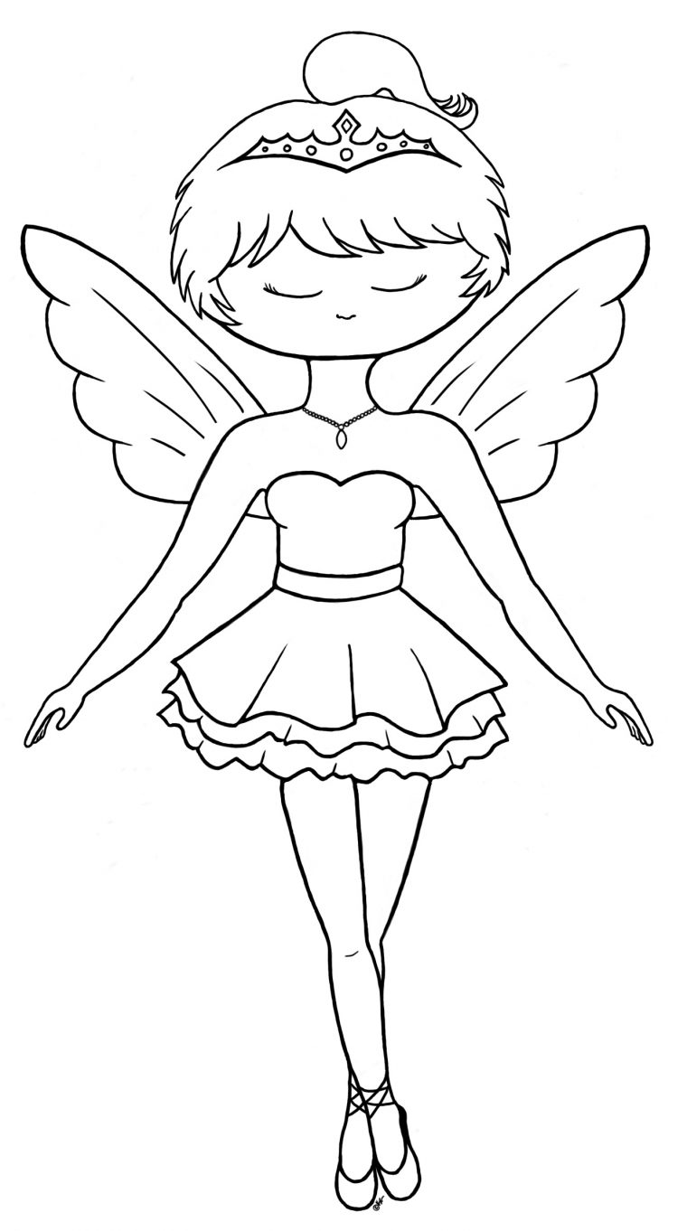 princess ballerina coloring pages