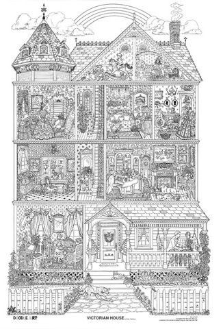 coloring pages gabby dollhouse