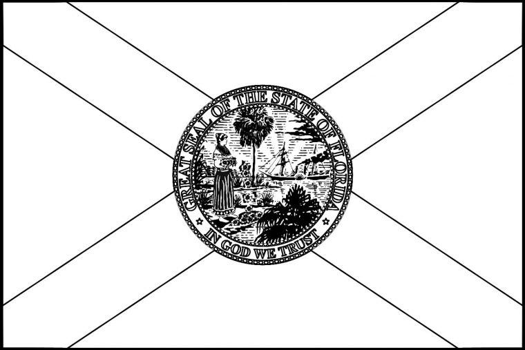 florida coloring pages