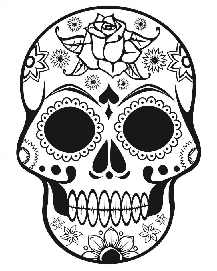 art with edge sugar skulls pages colored