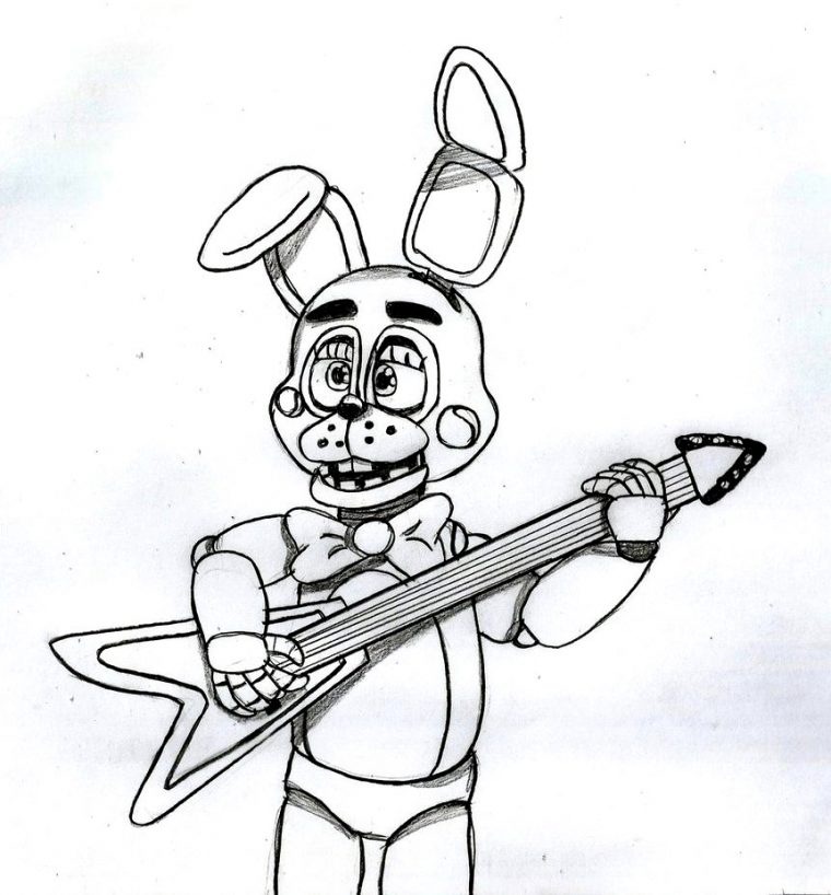 fnaf 2 coloring pages