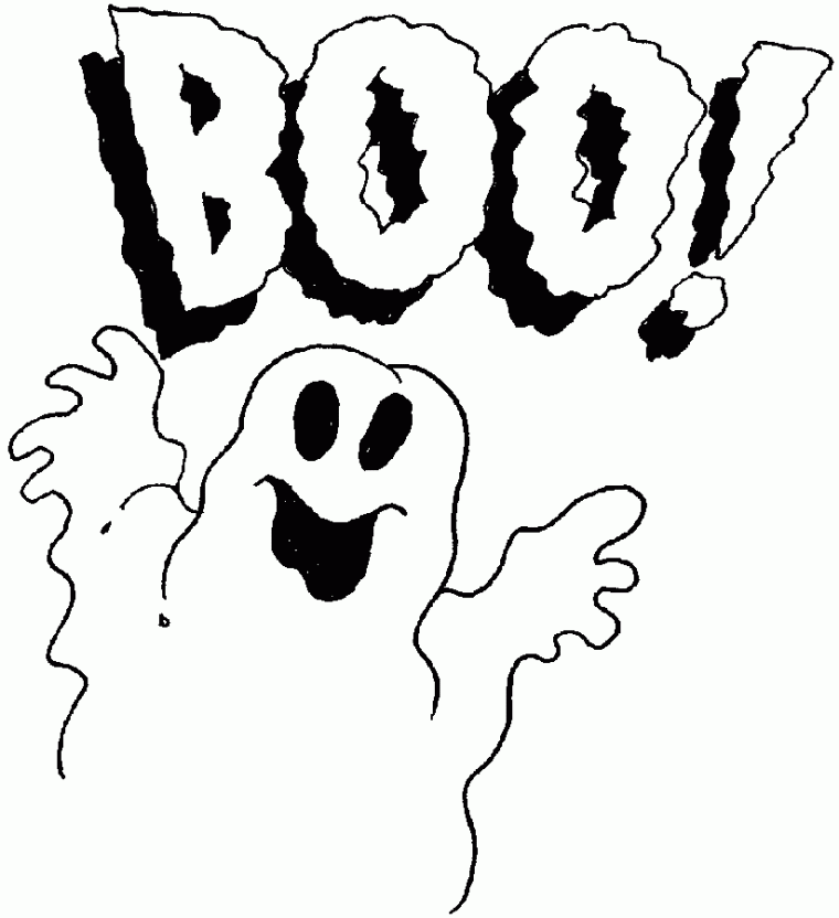 coloring pages of ghosts