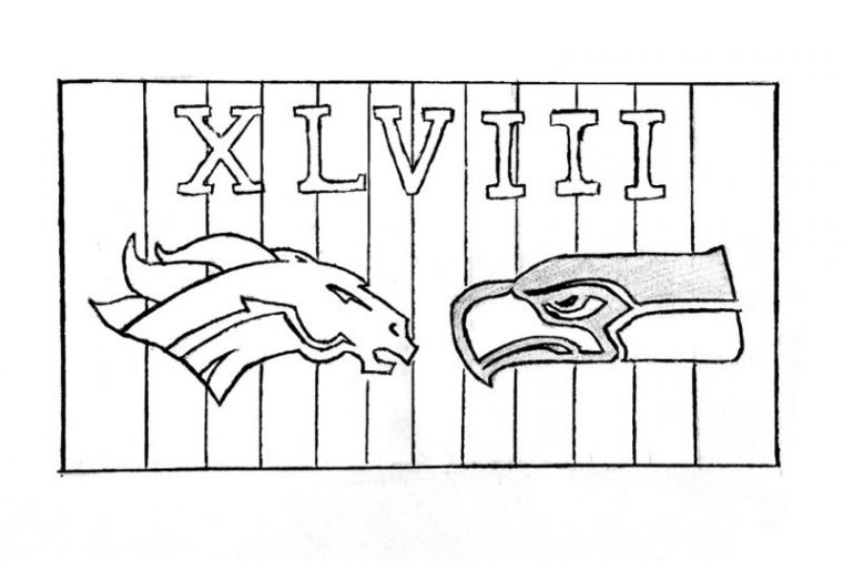 seahawks coloring page