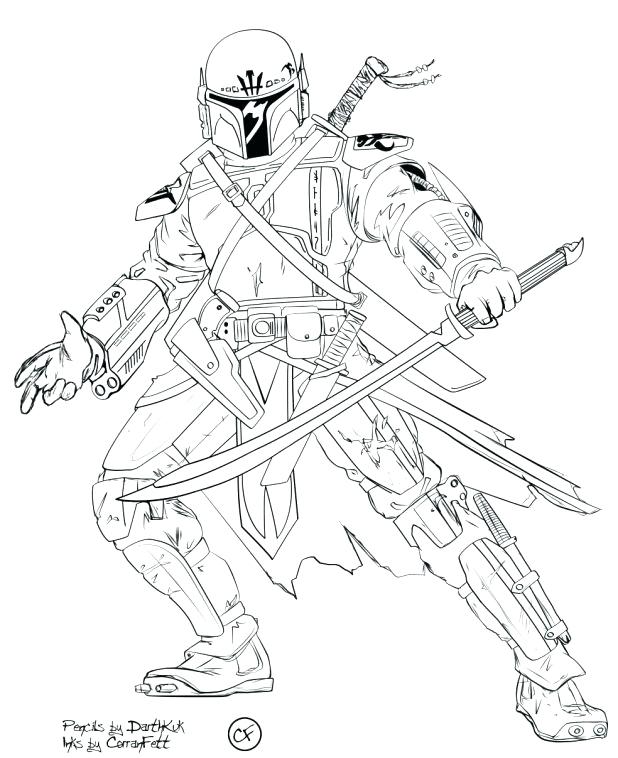 arc trooper clone coloring pages