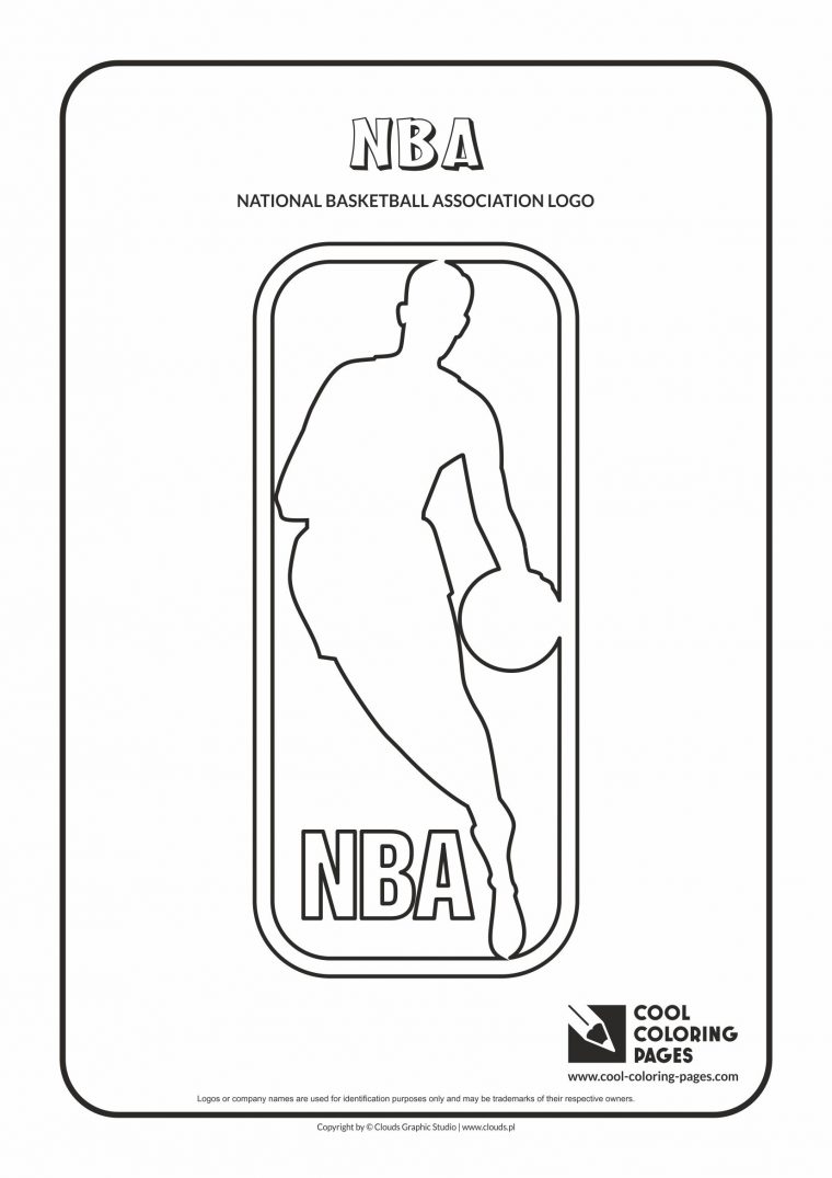 nba team logos coloring pages