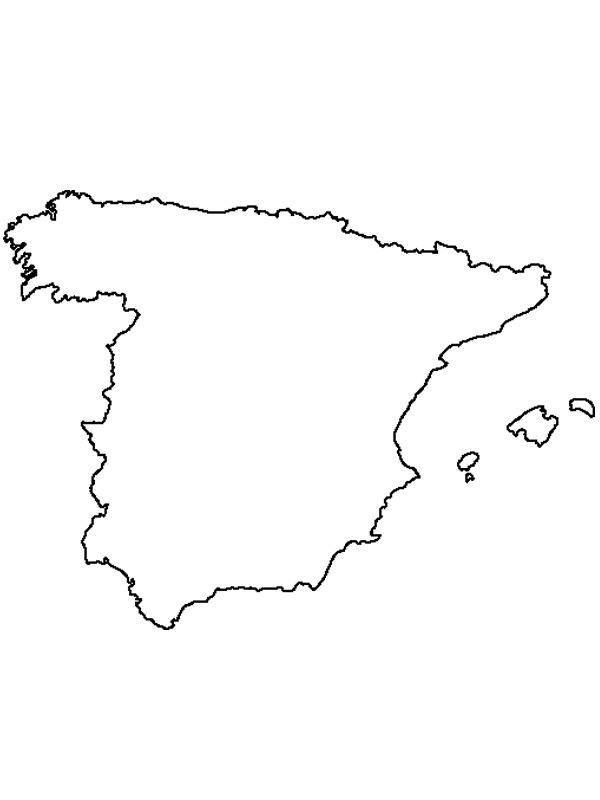 spain coloring pages