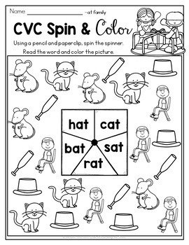 cvc coloring pages