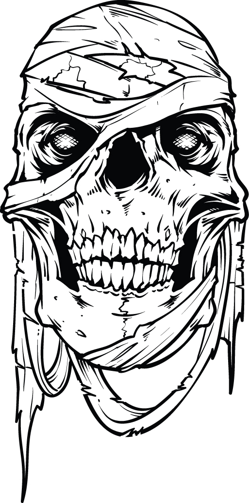 gory coloring pages