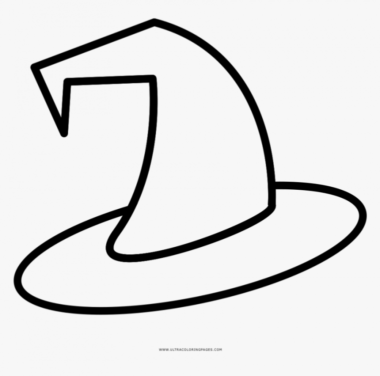 witch hat coloring pages