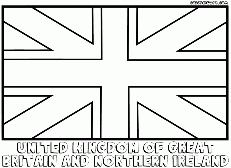 england coloring pages