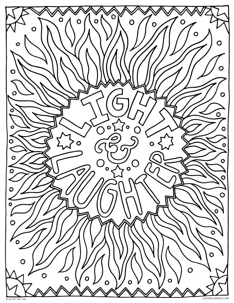 winter solstice coloring pages