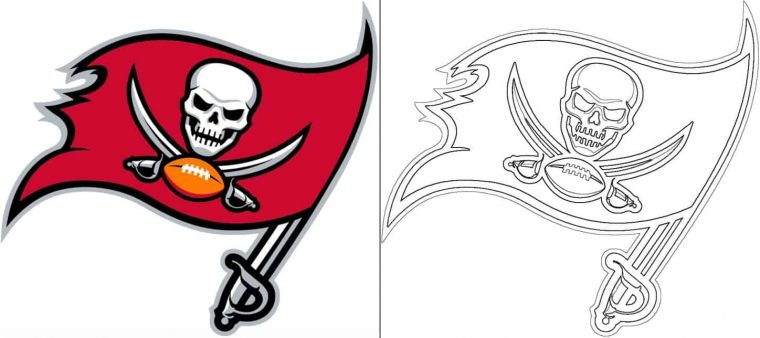 tampa bay bucs coloring pages