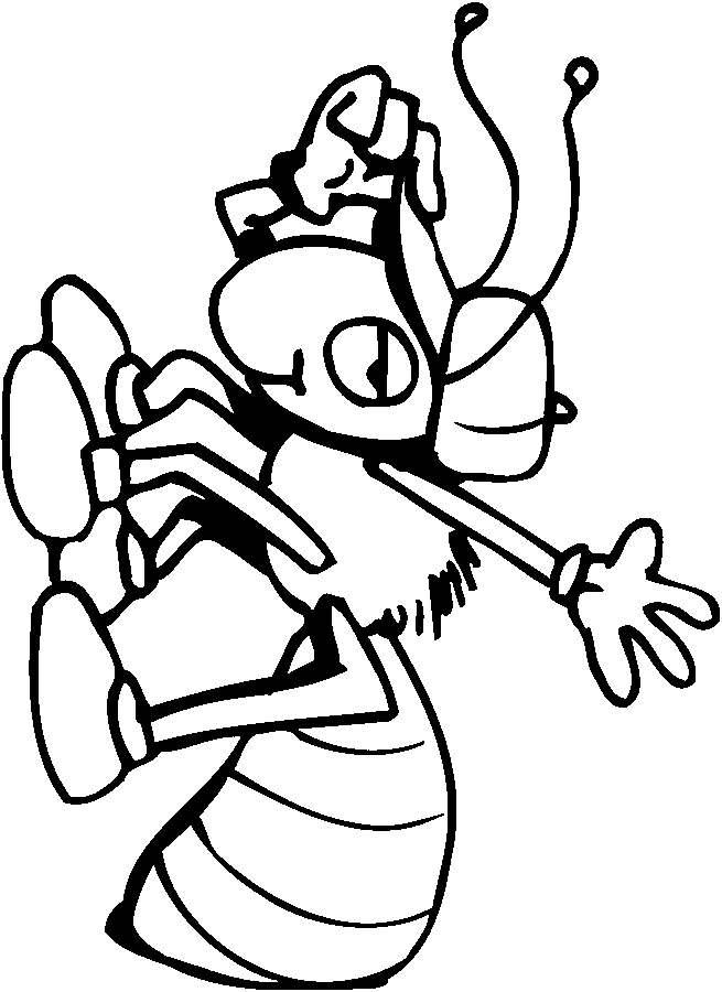 ants coloring page