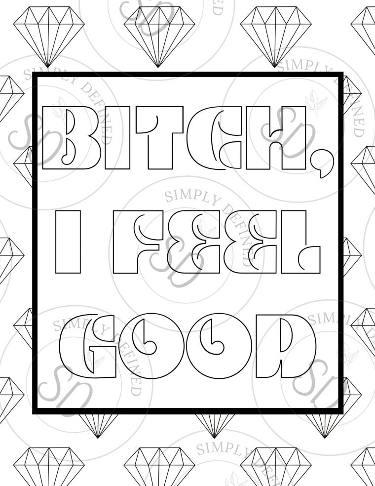 badass printable coloring pages