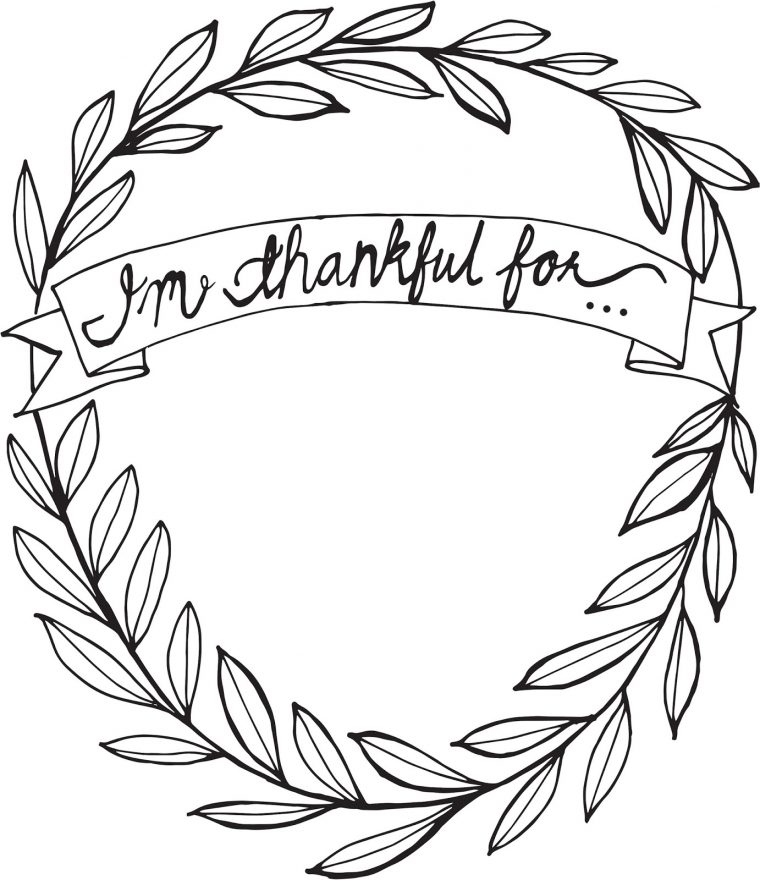 grateful coloring pages