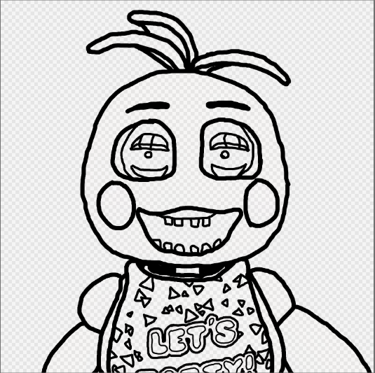 chica five nights at freddy’s coloring pages