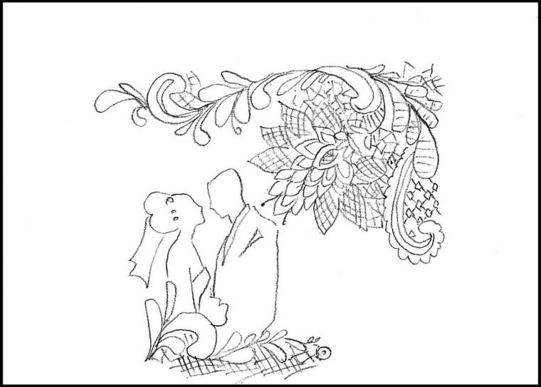 anniversary coloring page