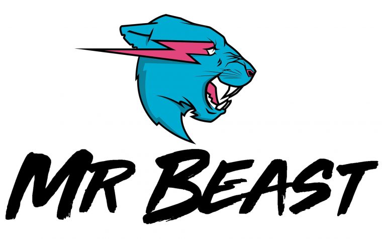 mr beast logo coloring page