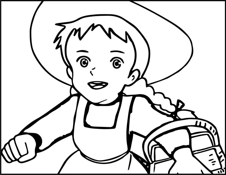 anne of green gables coloring pages