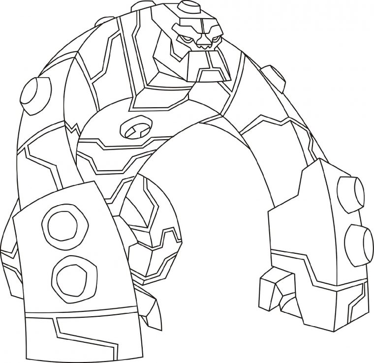 ben10 coloring page