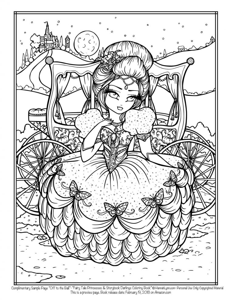 fairytale coloring pages