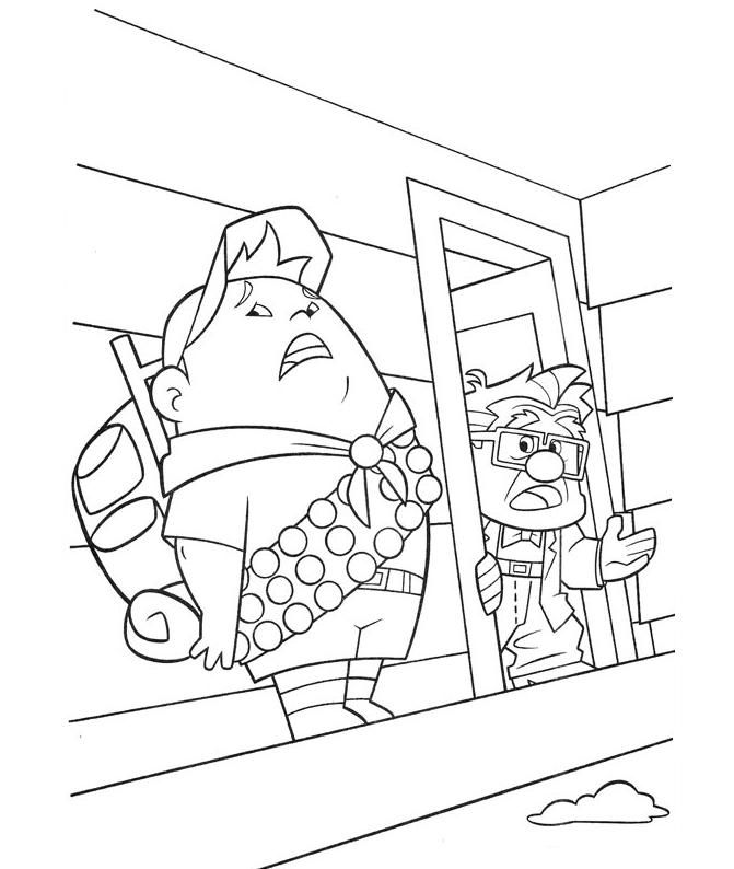 up movie coloring pages