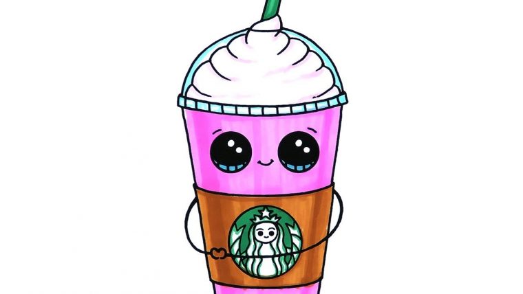 cute starbucks coloring pages