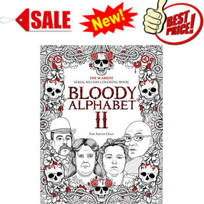 bloody alphabet coloring book pages