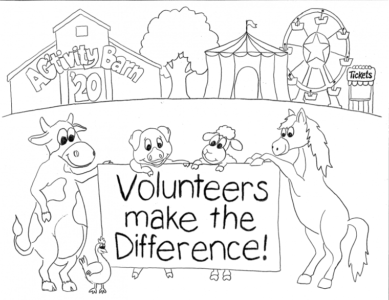 coloring page contest