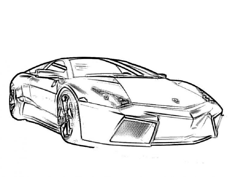 lamborghini coloring pages printable