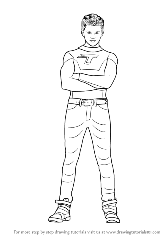 thundermans coloring page