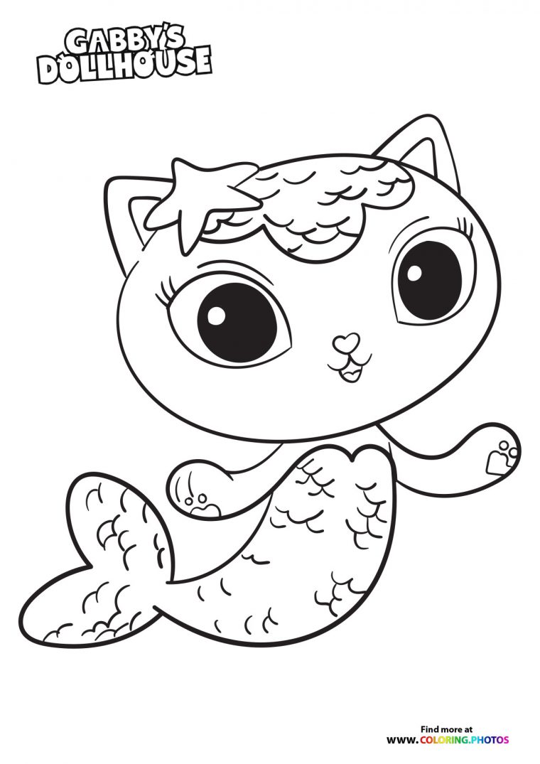 gabby’s dollhouse printable coloring pages