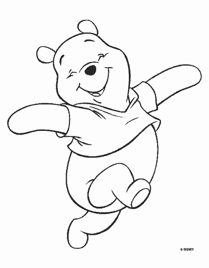 classic winnie the pooh coloring pages