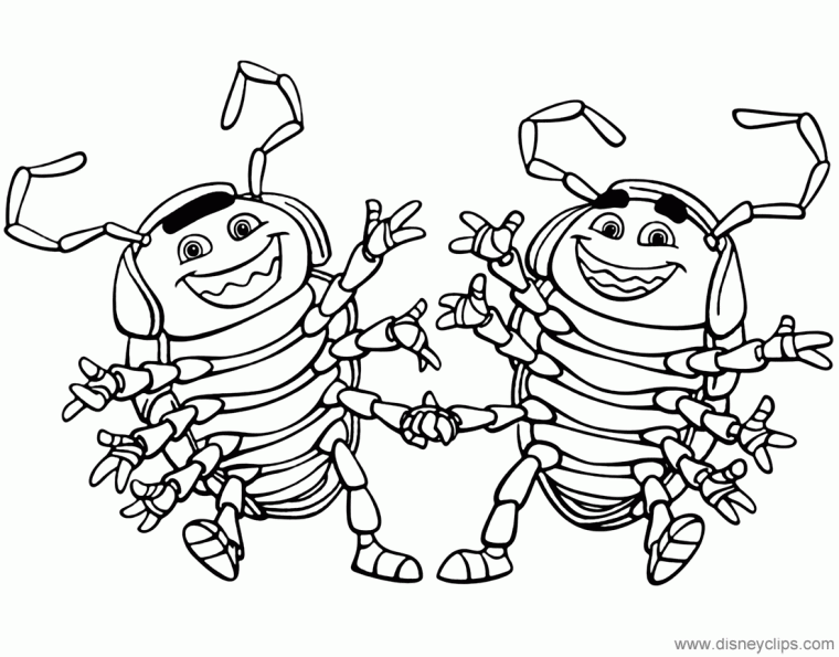 a bugs life coloring pages