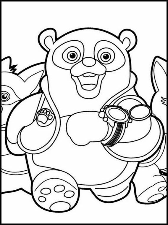 special agent oso coloring pages