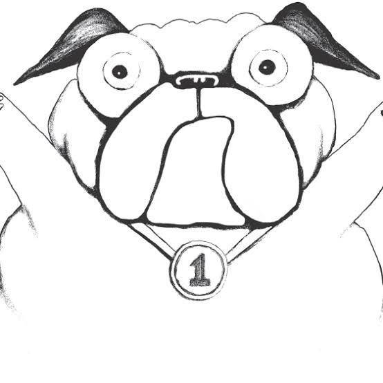 pig the pug coloring page