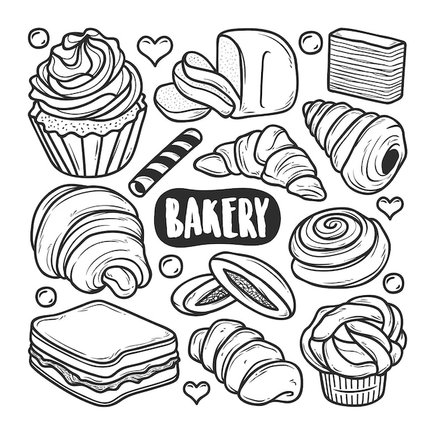 bakery coloring page
