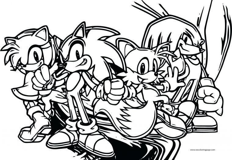 sonic two coloring pages