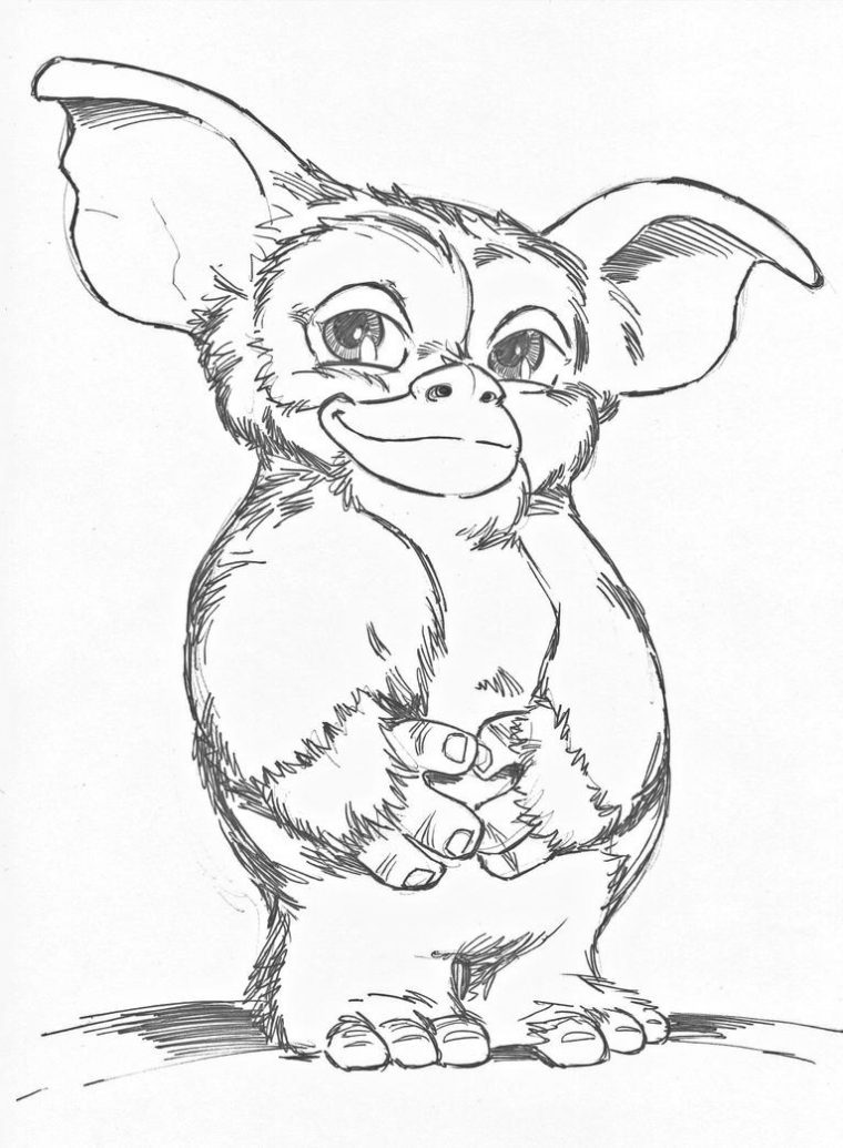 gremlin coloring pages