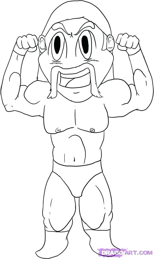 hulk hogan coloring pages